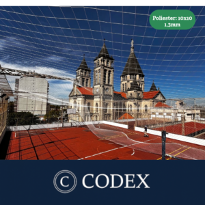 Red Poliéster Alta Tenacidad 1,3mm – Malla 10x10 cm