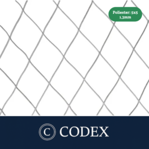 Red Poliéster Alta Tenacidad 1,3mm – Malla 5x5 cm